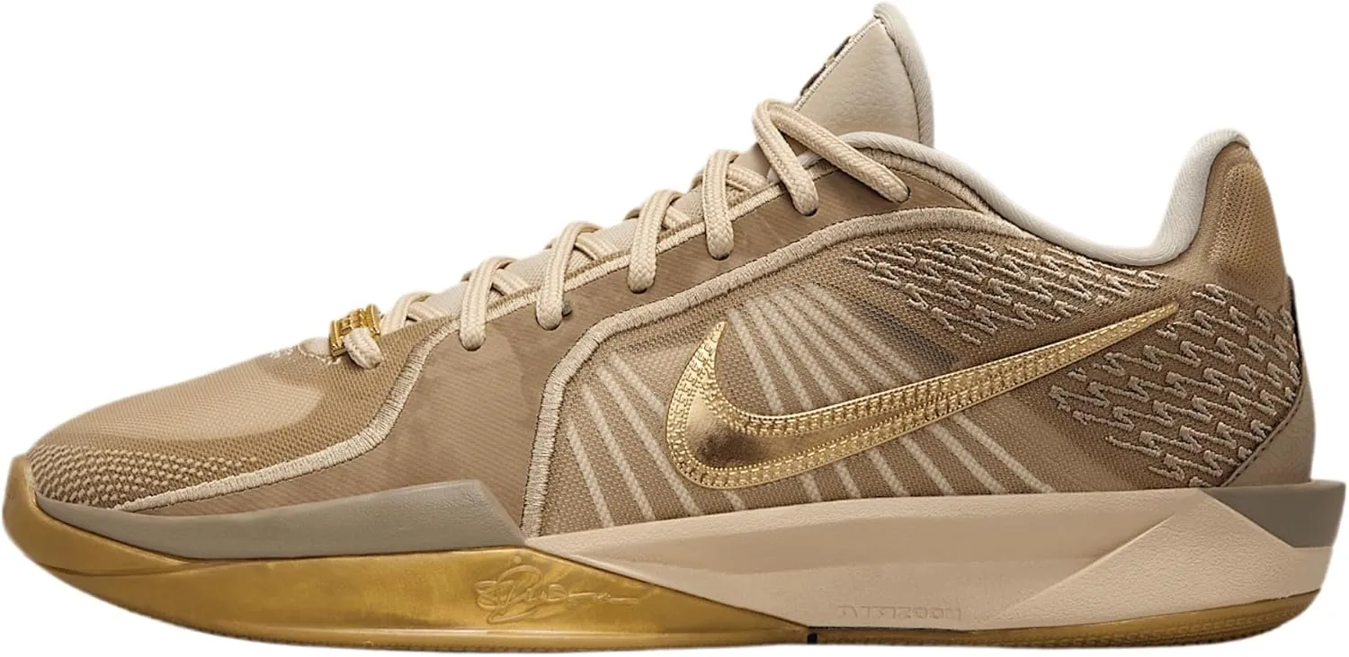 Nike Sabrina 2 "Stronger Than Gold Basketball Shoes (HF1799-200, Rattan/Khaki/Sail/Metallic Gold)