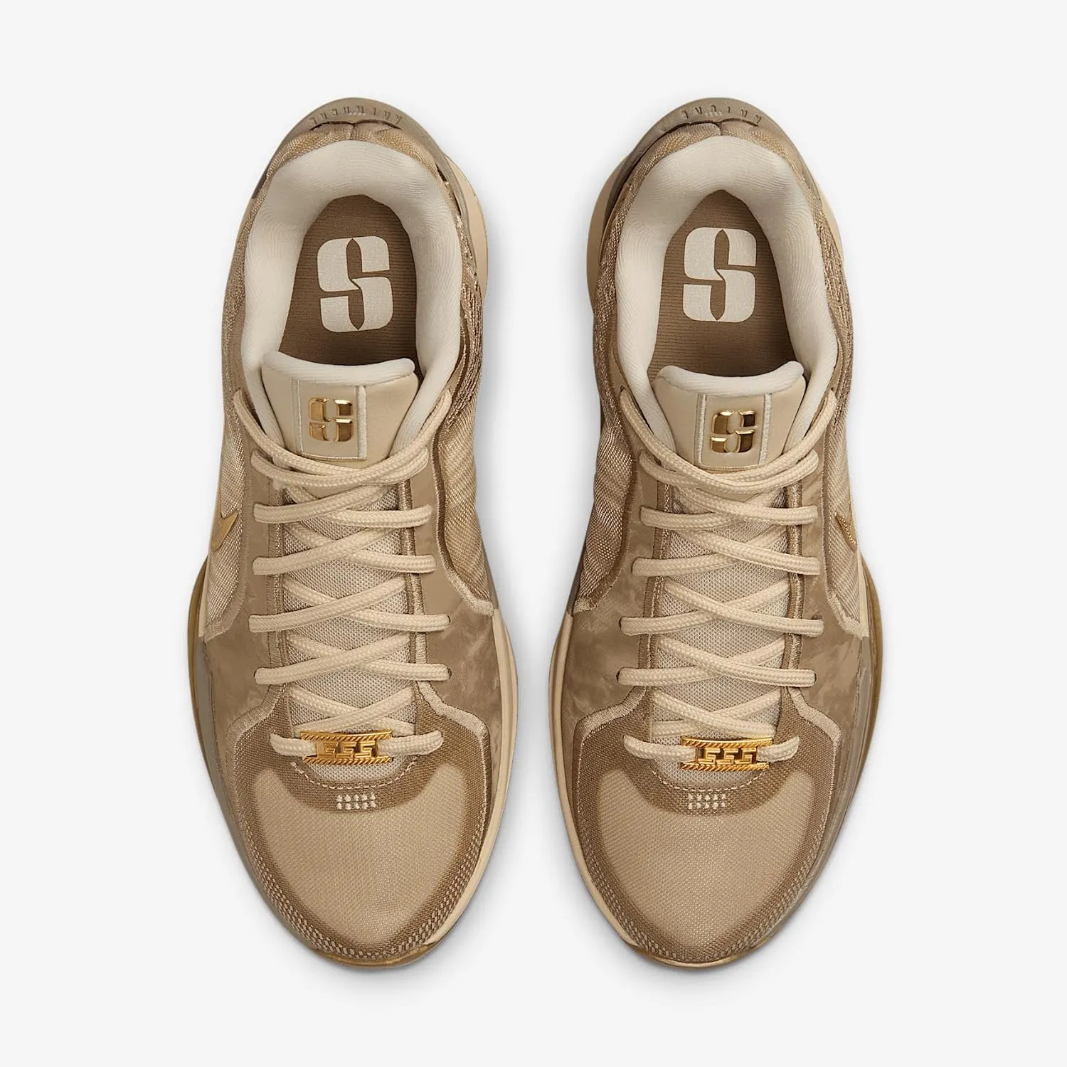 Nike Sabrina 2 "Stronger Than Gold Basketball Shoes (HF1799-200, Rattan/Khaki/Sail/Metallic Gold)