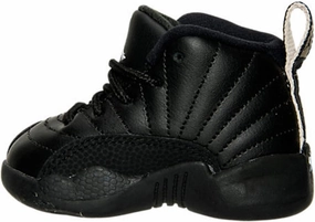 Nike Air Jordan Retro 12 THE MASTER Infant Toddlers Black Rattan White Metallic Gold 850000-013 (10)