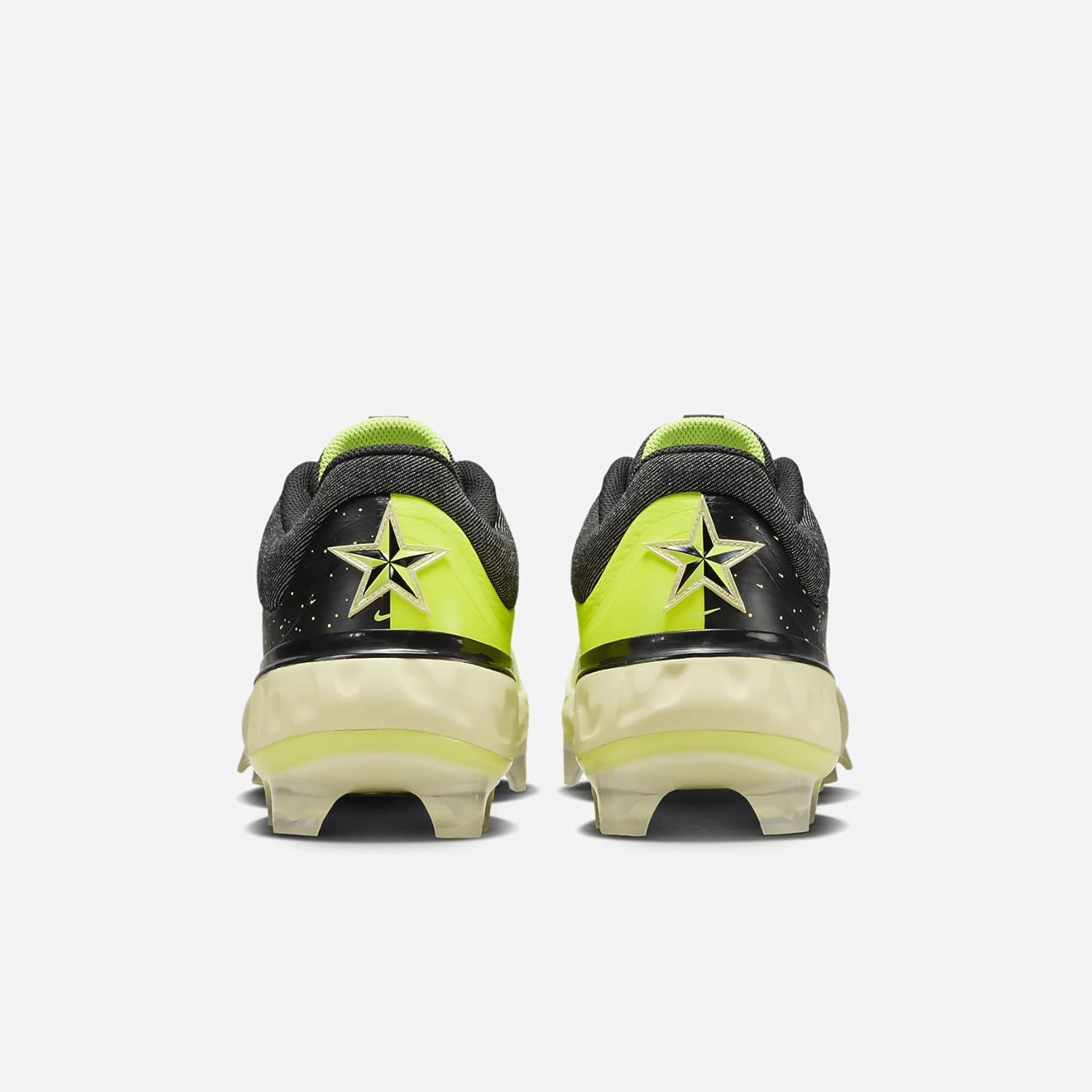 Nike Alpha Huarache Elite 4 Low MCS JRD Baseball Cleats (FZ1362-400, Midnight Navy/Midnight Navy/Metallic Gold)