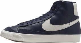 Nike Blazer Mid '77 Women's Shoes (HF1057-400, Obsidian/Sail/Metallic Gold/Phantom) Size 11