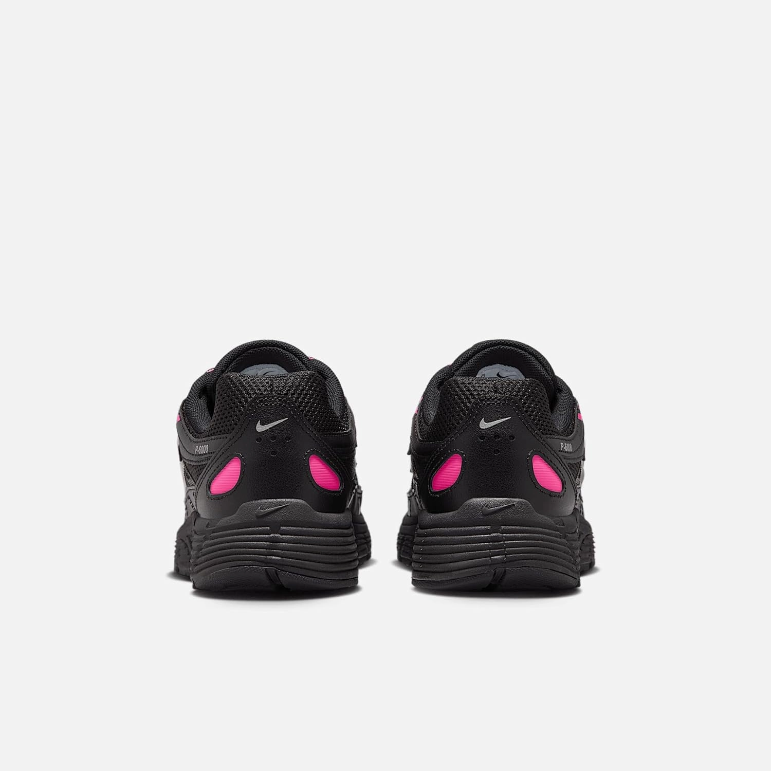 Nike P-6000 Big Kids' Shoes (HV5064-600, Pink Blast/Metallic Silver/Black)