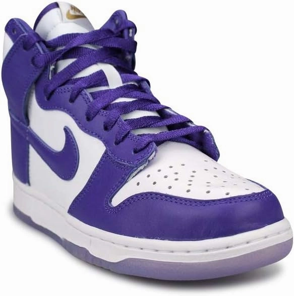 Nike Womens Dunk Hi SP Leather Trainers