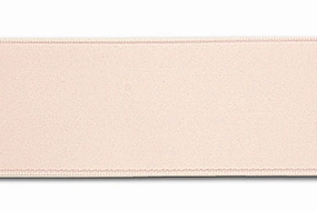 Palest Peach Double-Faced Satin Ribbon