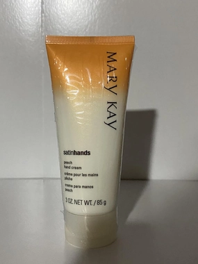 Peach Satin Hands Cream, 3oz, Full Size