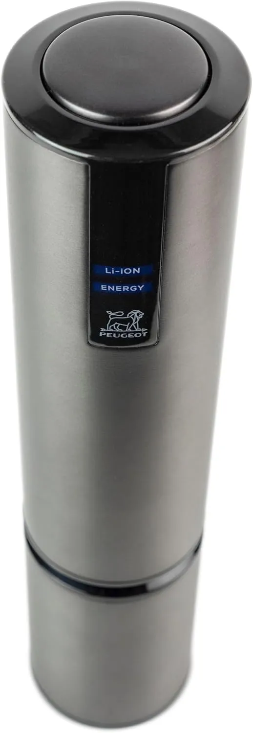 Peugeot Elis Touch Rechargeable Electric Corkscrew With Foil Cutter, Carbone