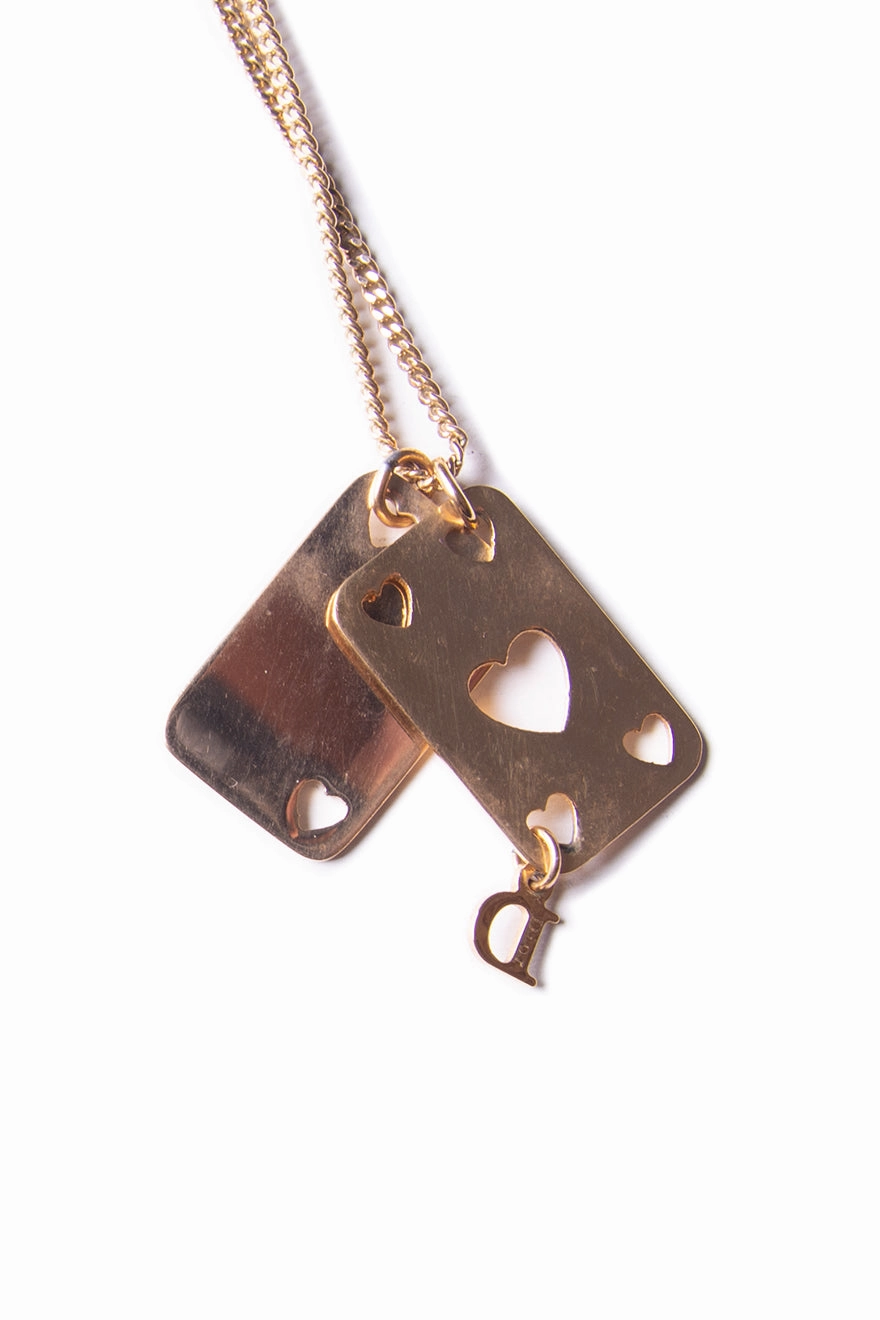 Playing Cards Necklace