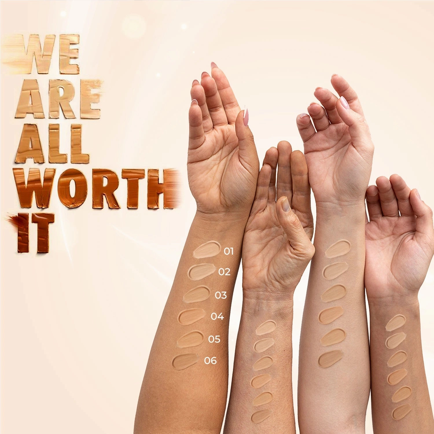 Porcelain: Serum Foundation Dewy Finish SPF30  Tube with Rosehip & Rice Starch