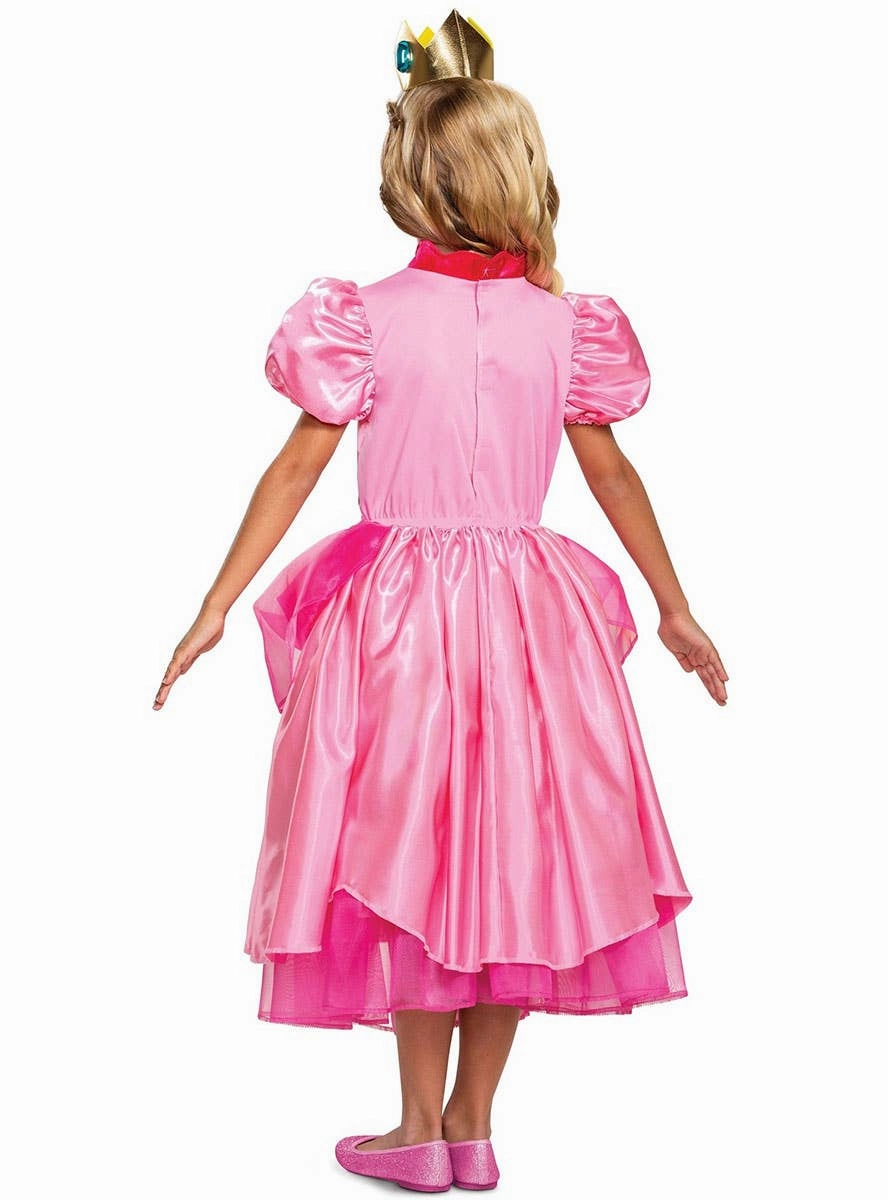 Princess Peach Girls Licensed Super Mario Costume