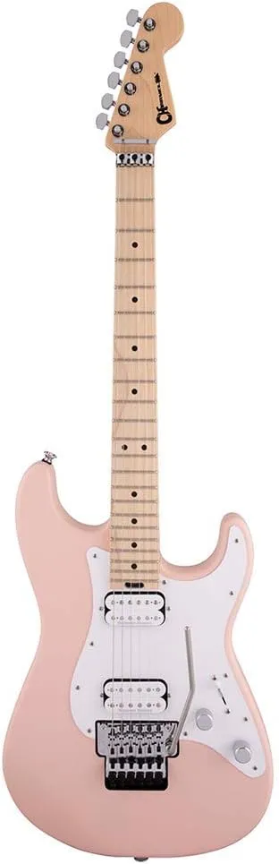Pro-Mod So-Cal Style 1 HH FR M Electric Guitar (Satin Shell Pink, Chrome Hardware)
