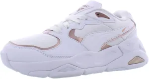 PUMA TRC MIRA Glam Womens Shoes Size 7.5, Color: White/Rose Gold