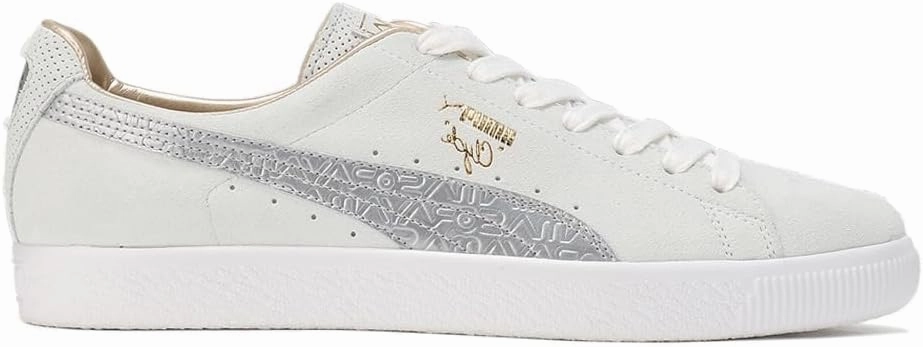 PUMA Mens Clyde Mij Sorayama Lace Up Sneakers Shoes Casual - Off White - Size 10.5 M, 39449701