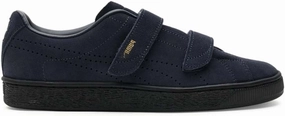PUMA Mens Suede Classic V Noah Slip On Sneakers Shoes Casual - Blue - Size 8.5 M