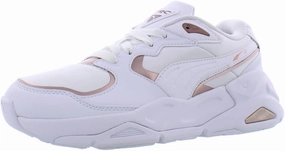 PUMA TRC MIRA Glam Womens Shoes Size 10, Color: White/Rose Gold-White