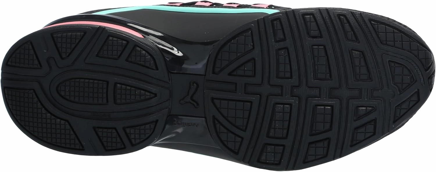 PUMA Women's Axelion Cross Training Shoes, Black-Rose Gold, 8