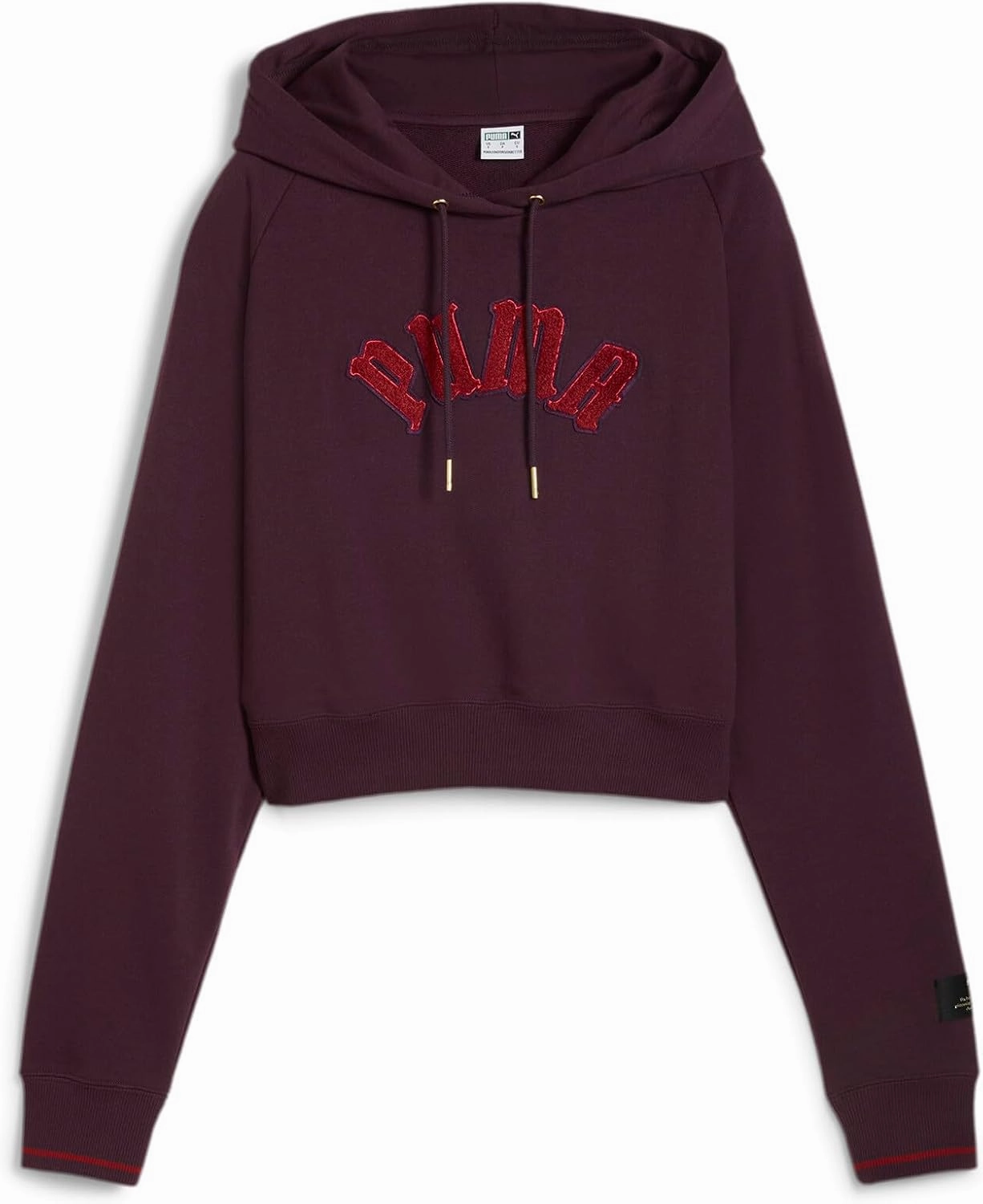 PUMA Women's Better Classics French Terry Cropped Hoodie(Available in Plus Sizes)