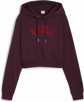 PUMA Women's Better Classics French Terry Cropped Hoodie(Available in Plus Sizes)