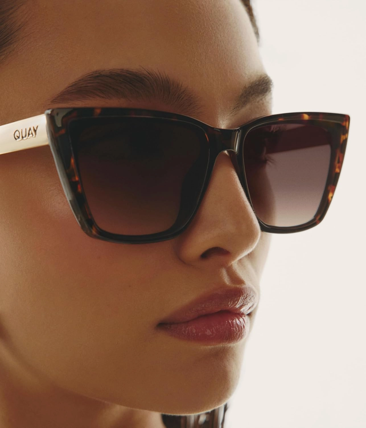 Quay - Womens Sunglasses, Cat Eye Lenses with UV Protection (Call The Shots Remixed)