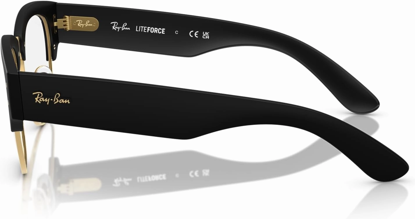 Ray-Ban Rx7316v Mega Clubmaster Liteforce Square Prescription Eyewear Frames