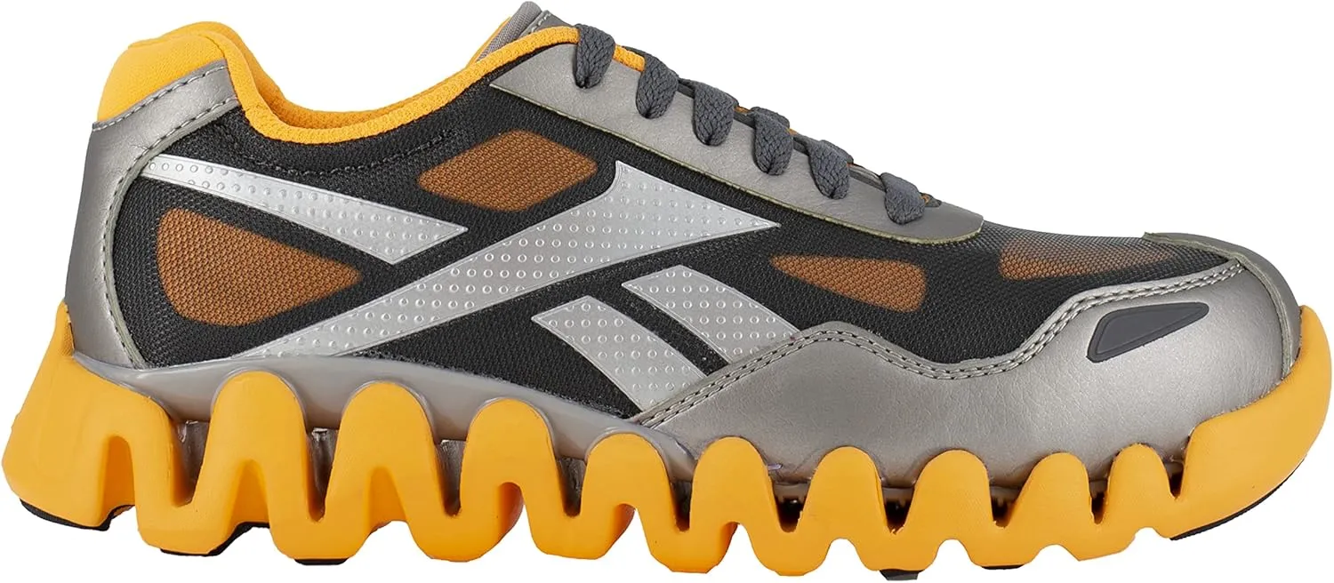 Reebok Women's Rb151 Zig Pulse Work Construction Shoe Pink Safety