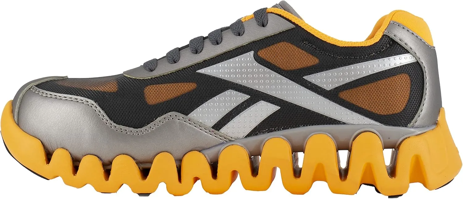 Reebok Women's Rb151 Zig Pulse Work Construction Shoe Pink Safety
