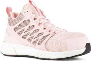 Reebok Women's Rb339 Fusion Flexweave Work Construction Boot Pink Safety