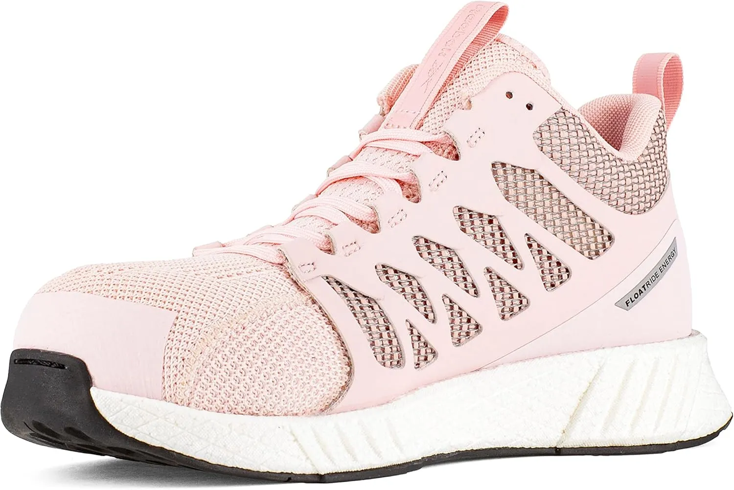 Reebok Women's Rb339 Fusion Flexweave Work Construction Boot Pink Safety