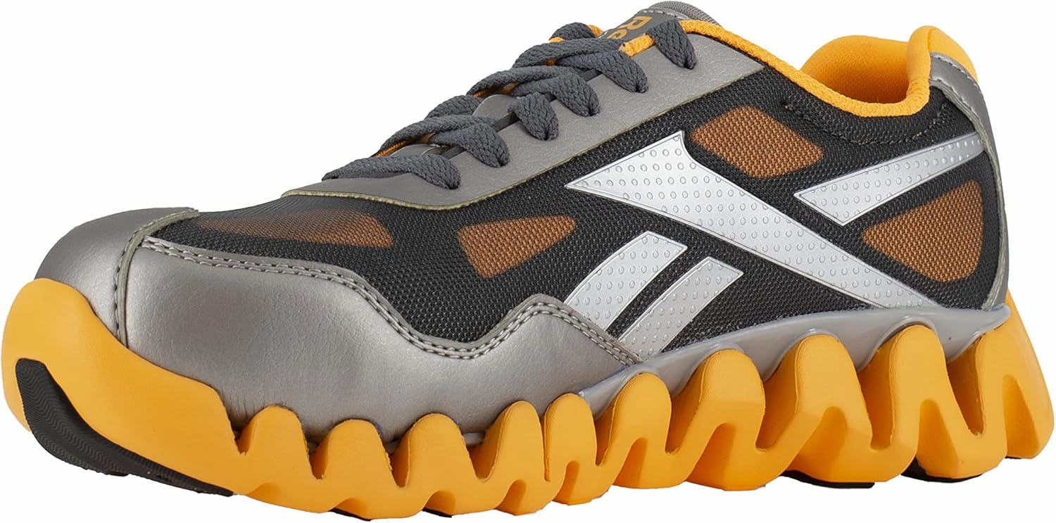 Reebok Women's Rb151 Zig Pulse Work Construction Shoe Pink Safety