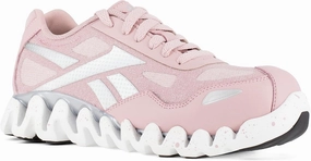 Reebok Women's Rb151 Zig Pulse Work Construction Shoe Pink Safety