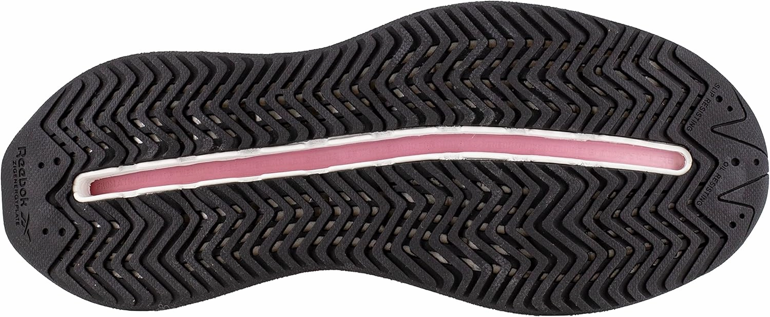 Reebok Women's Rb237 Zig Elusion Heritage Work Construction Shoe Light Grey Safety