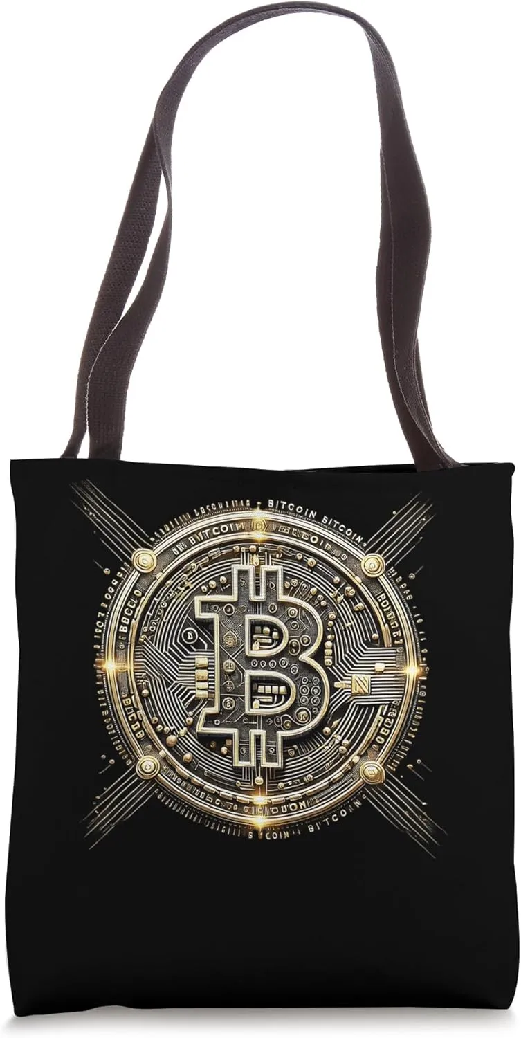 Reserve Mining Bitcoins digital gold Nakamoto HODL Bitcoin Tote Bag