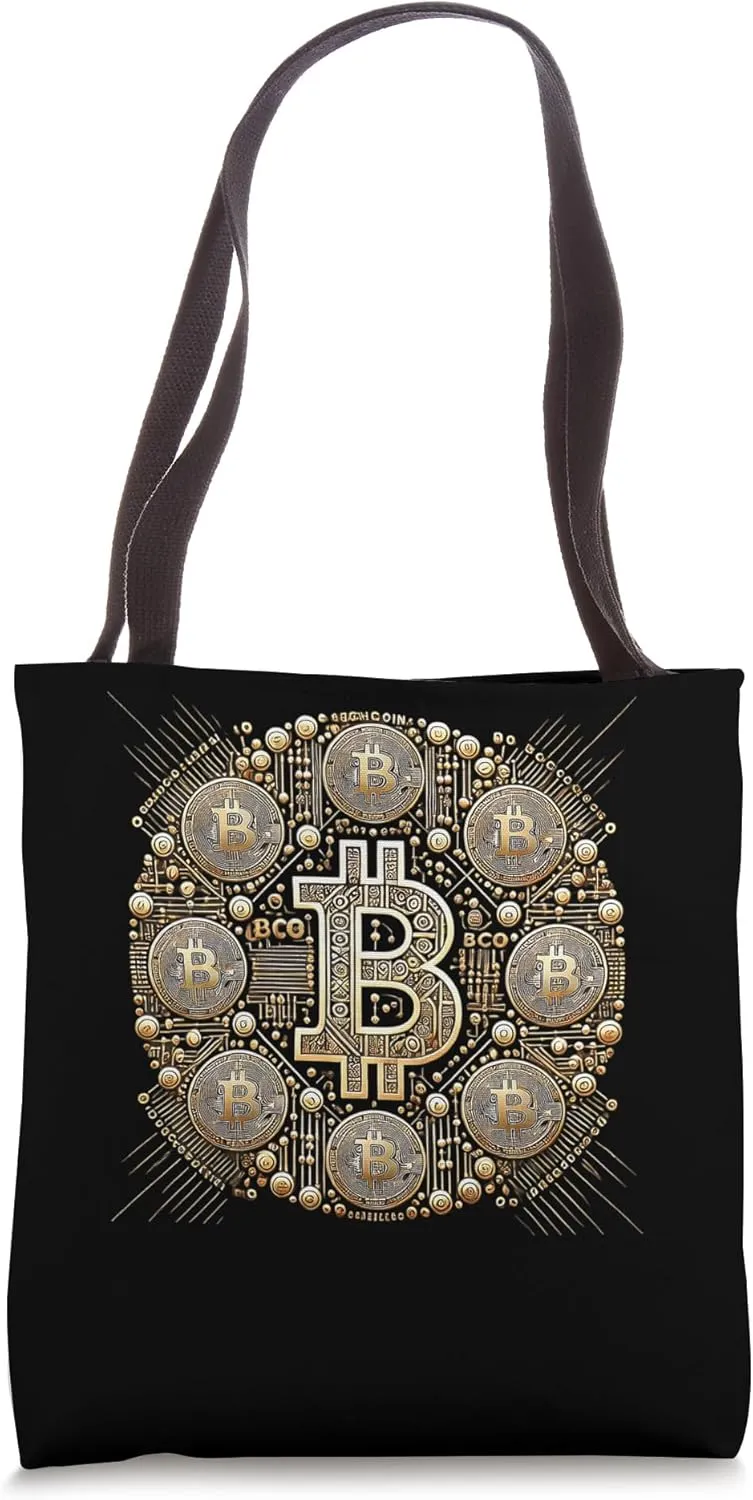 Reserve Mining Bitcoins digital gold Nakamoto HODL Bitcoin Tote Bag