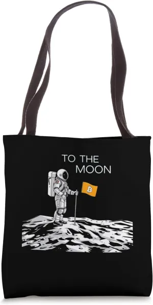 Reserve Mining Bitcoins Nakamoto HODL to the moon Bitcoin Tote Bag