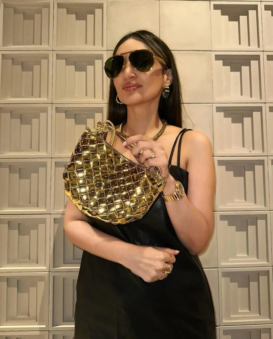 Retro Gold Aviator Sunglasses for Women Men, 2025 Metal Oversized 70s Aviators Sun Glasses