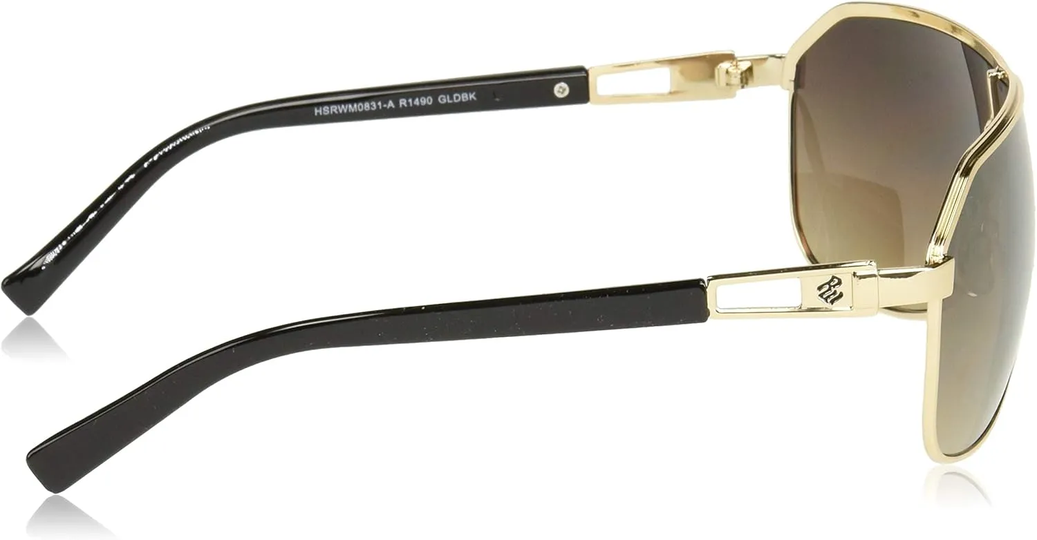 Rocawear R3281 Stylish Uv400 Protective Metal Shield Sunglasses. Gifts for Women with Flair, 142 Mm