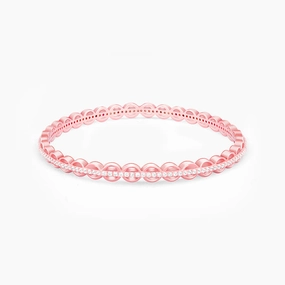 Rose Gold Gleaming Bangle