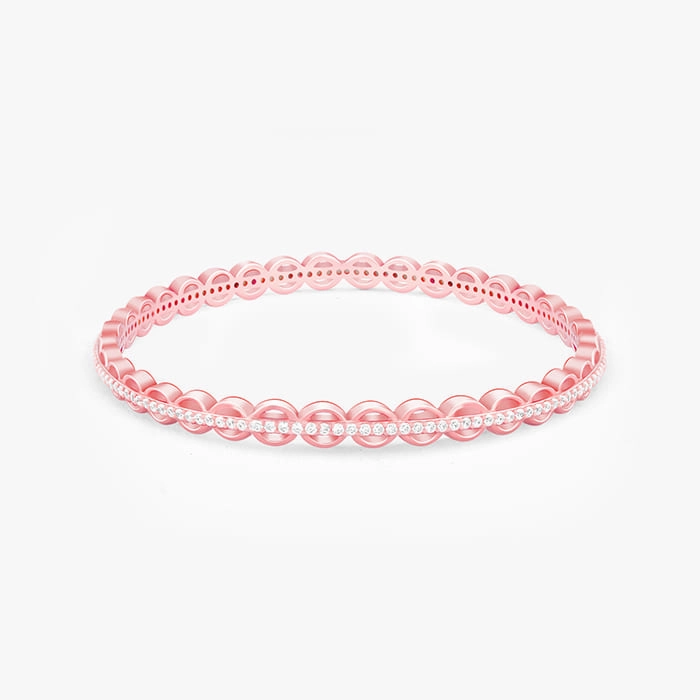 Rose Gold Gleaming Bangle
