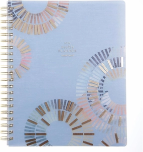 russell hazel 2025 Spiral Burst Weekly Planner, 12 Month Calendar (January 2025 – December 2025), 9.125" x 11.25” (100613)