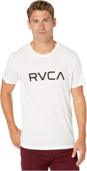 RVCA Men's Premium Red Stitch Short Sleeve Graphic Tee Shirt