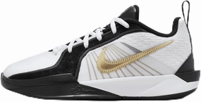 Sabrina 2 "Gold Quest Big Kids' Basketball Shoes (FQ7377-001, Black/White/Anthracite/Metallic Gold) Size 7