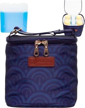 Sarah Wells Cold Gold Breastmilk Cooler with Ice Pack