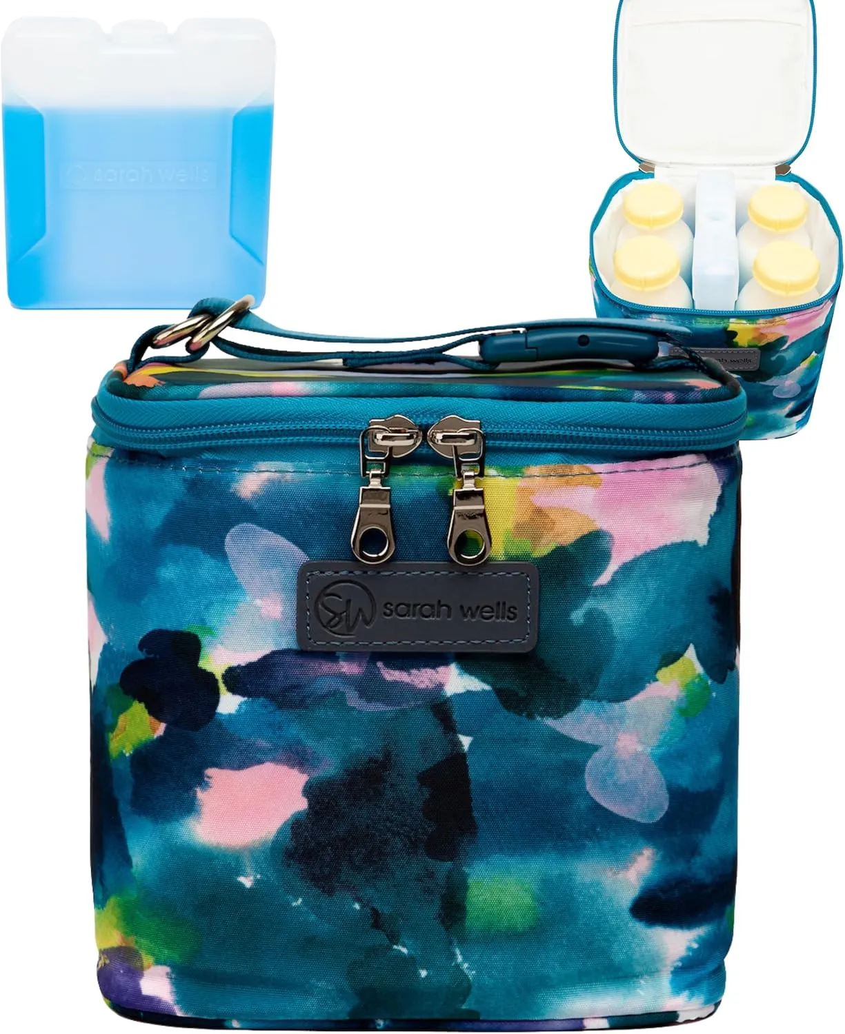 Sarah Wells Cold Gold Breastmilk Cooler with Ice Pack