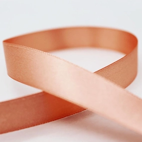 SATIN RIBBON PEACH 15X50M