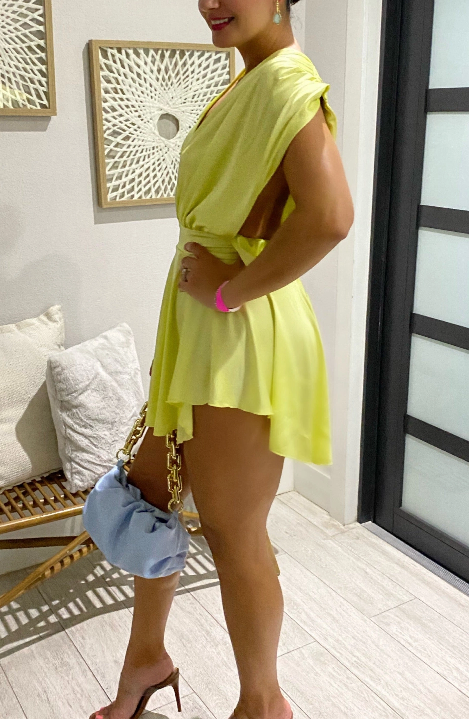 Satin Romper