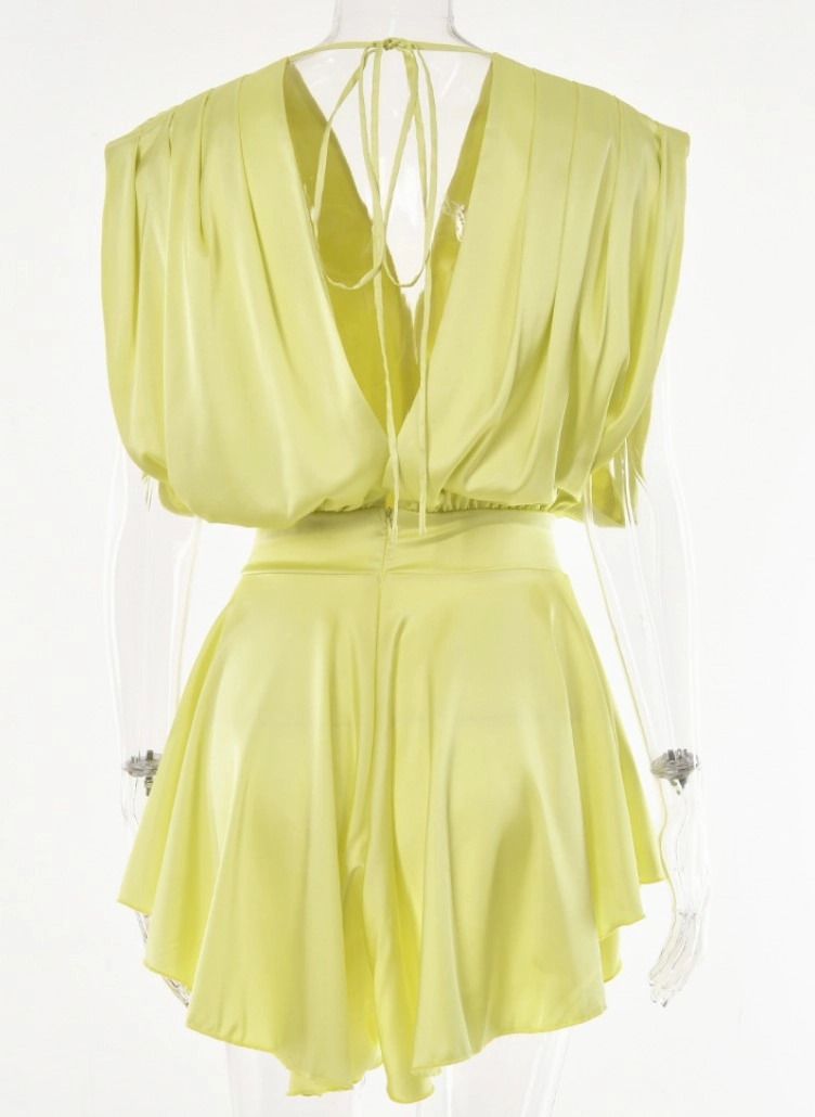 Satin Romper