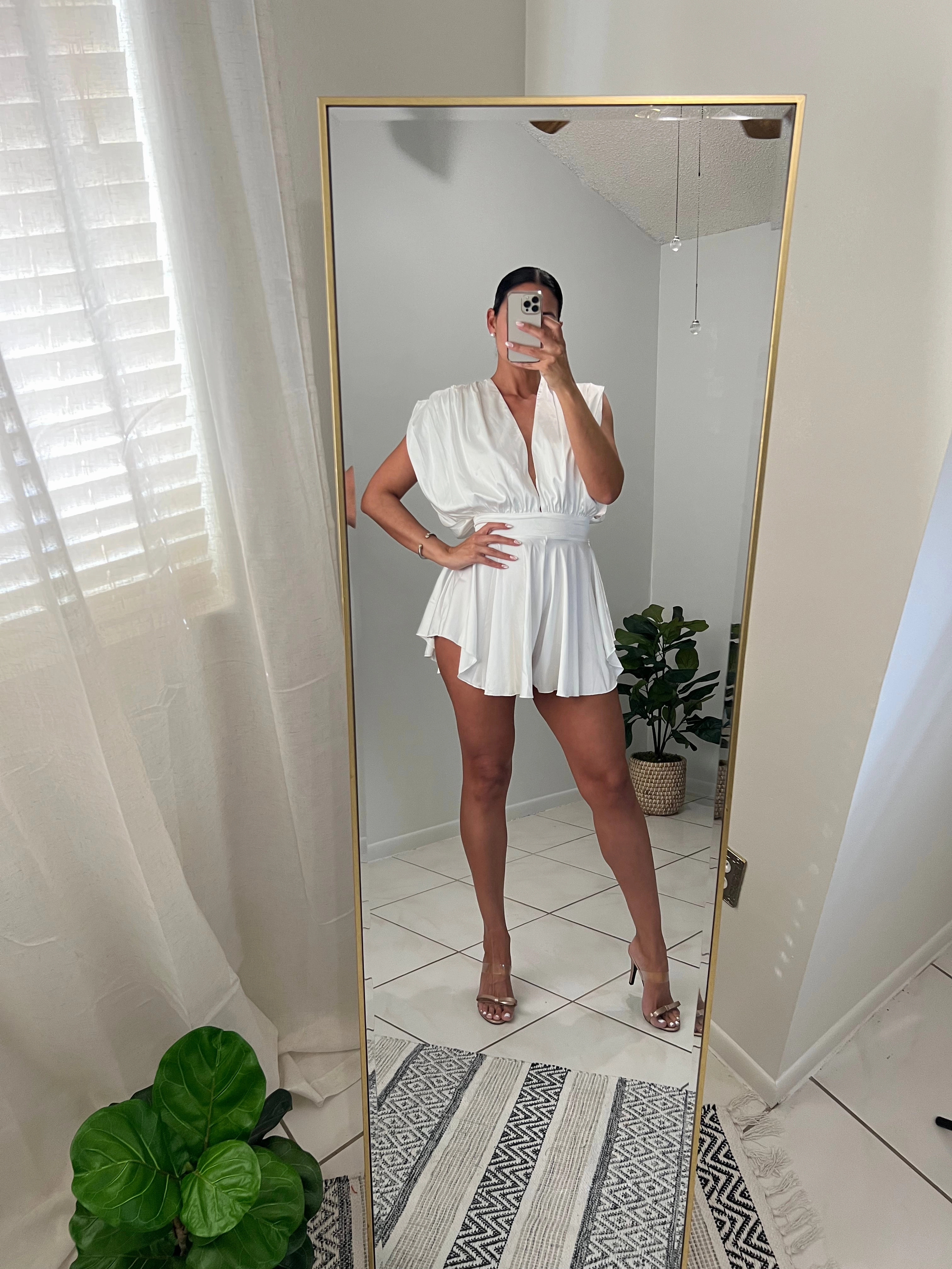 Satin Romper