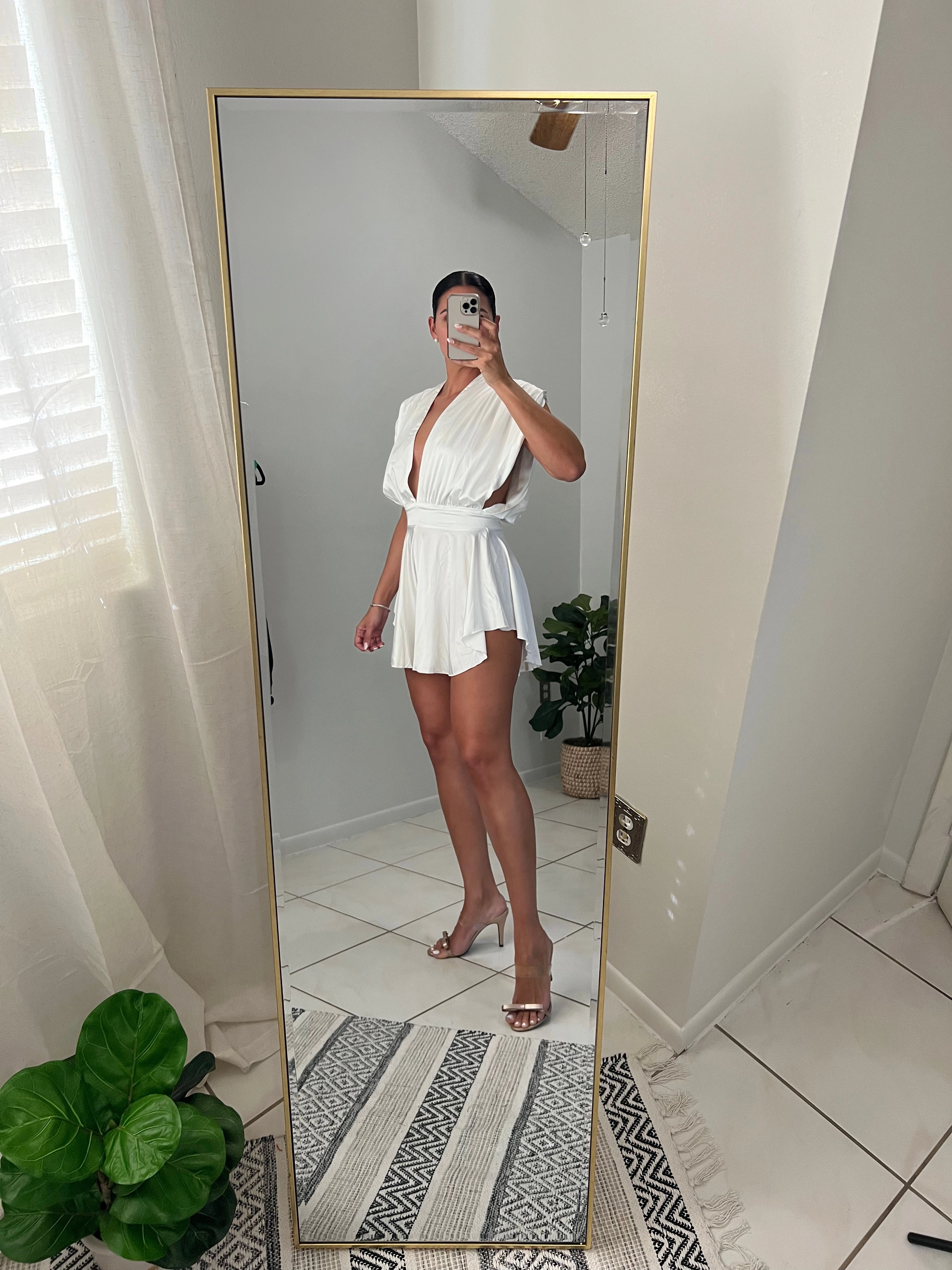 Satin Romper