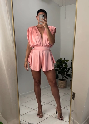 Satin Romper