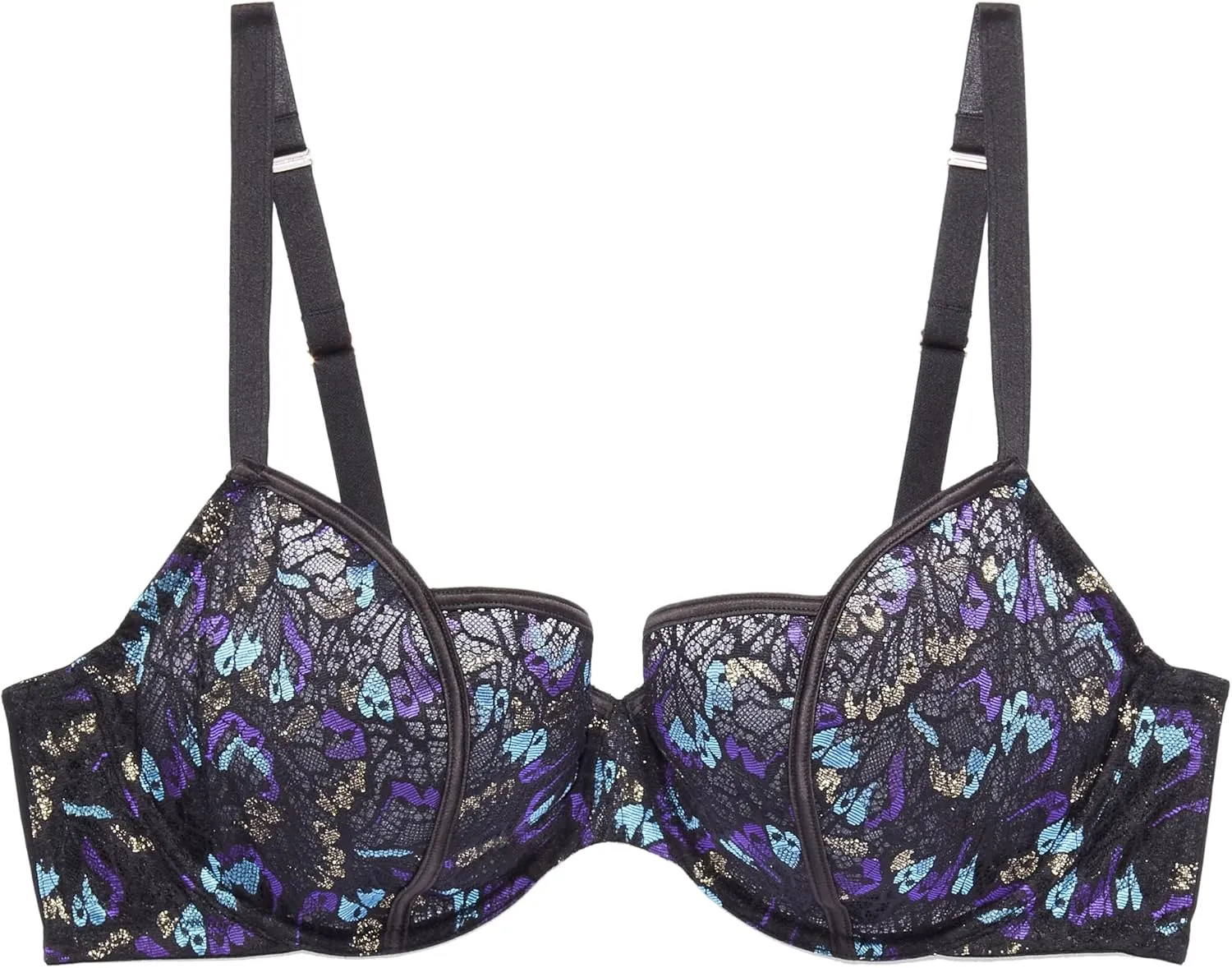 Savage x Fenty Womens Butterfly Wings Unlined Lace Tulip Cup Bra