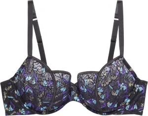 Savage x Fenty Womens Butterfly Wings Unlined Lace Tulip Cup Bra